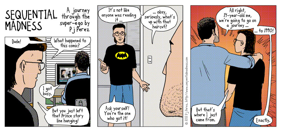 If I owned more than Batman T-shirts back then, I don't remember.